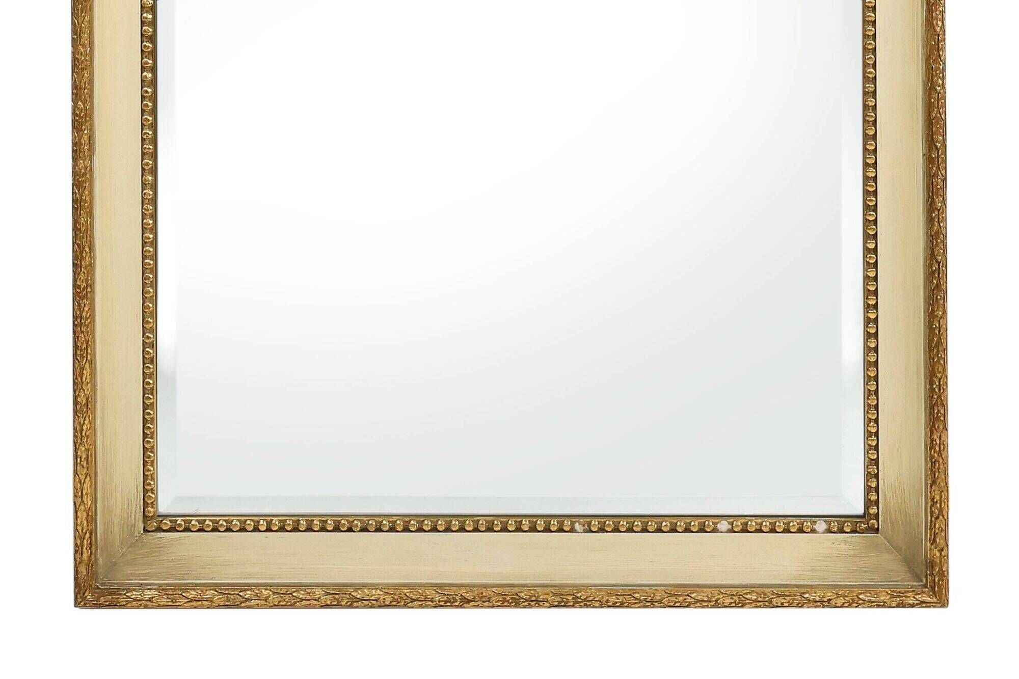 20th Century Napoleon III style mirror in wood with facet cut mirror, Franc