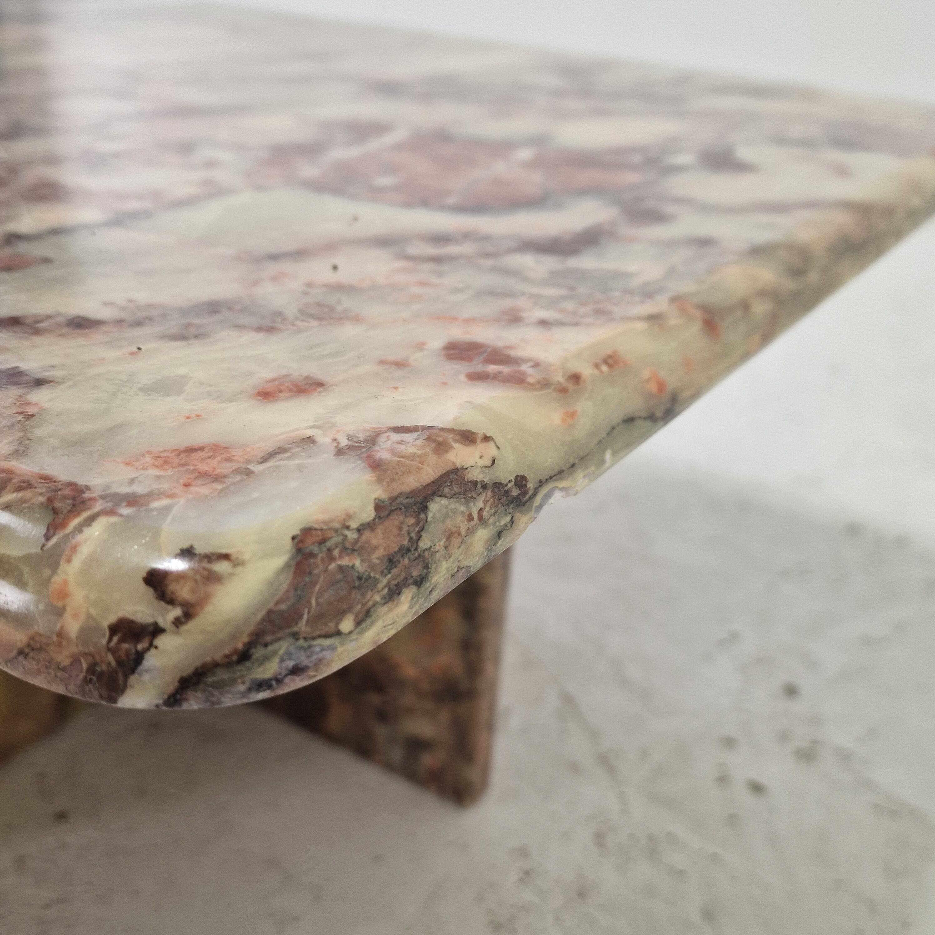 Italian Marble Coffee or Side Table, 1970s