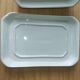 Vintage butter dish with lid in Limoges porcelain - Signed MPS