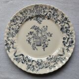 Antique plates in iron earth Lonchamp - Ribbon