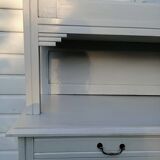 Sideboard 2 bodies in painted wood