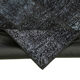 Handmade anatolian vintage 172 cm x 244 cm black patchwork carpet