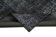 Handmade anatolian vintage 172 cm x 244 cm black patchwork carpet