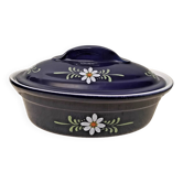 Large Oval Cocotte A Baeckeoffe in Ceramic France Vintage