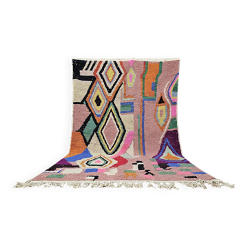 Handmade wool rug from Morocco 3 x 2 m