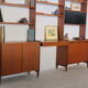 Norwegian Mid Century Modular Standing Shelf, 1960's