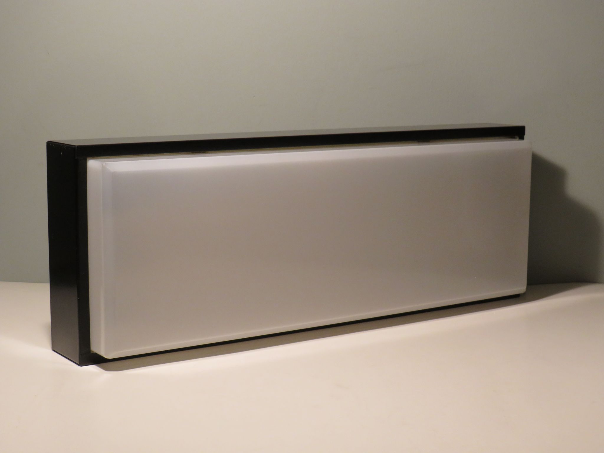 Plafonnier rectangulaire de Van Haute Belgique années 1960