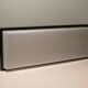 Ceiling lamp or rectangular wall lamp of Van Haute Belgique 1960s