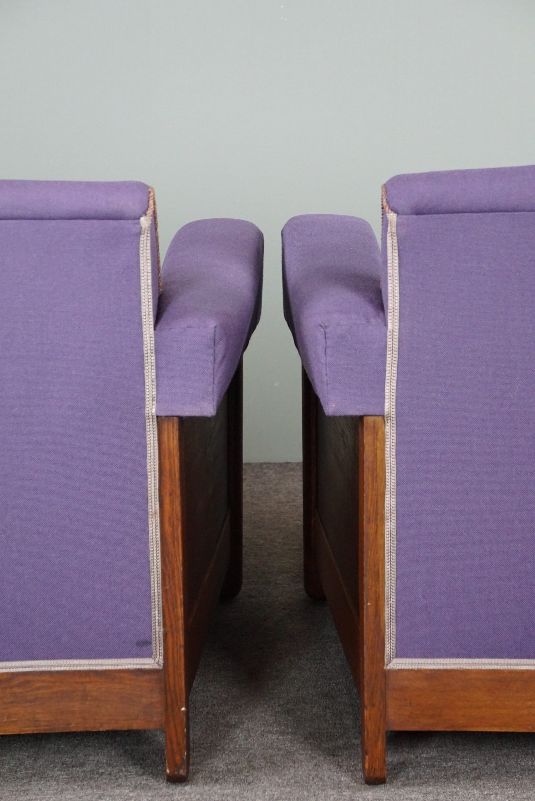 Set de 2 fauteuils Art Déco Amsterdam School