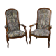 Paire de fauteuils Voltaire « Blaise et Pascal »