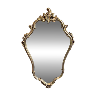 Gold leaf mirror