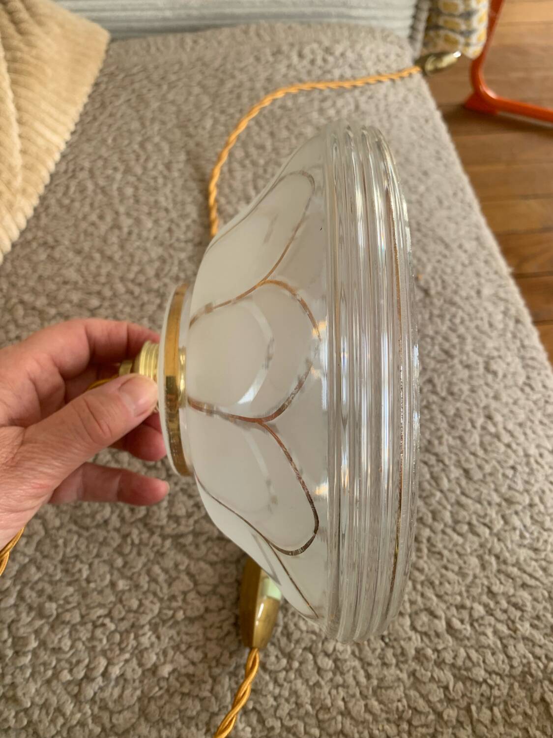 Baladeuse /suspension  vintage années 40