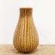 Vintage decanter ('60) pattern "grains of rice". Honey color. In perfect condition.