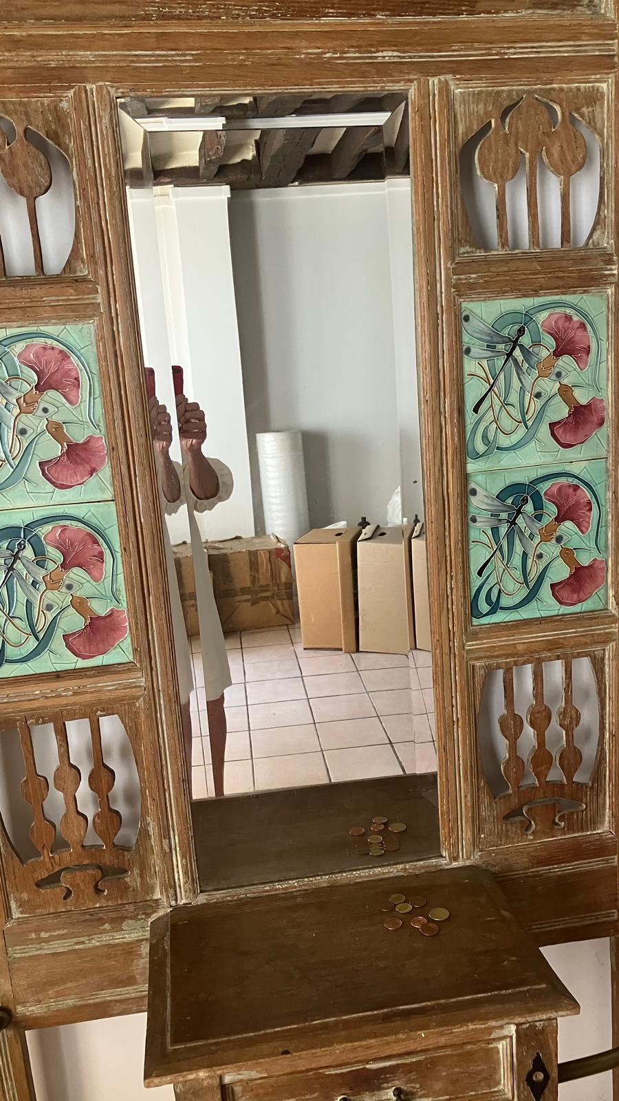 Vestiaire art déco fin 19ème
