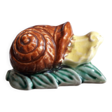 Vintage snail shaped ceramic