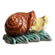 Céramique vintage en forme d'escargot