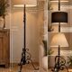 Wrought iron tripod floor lamp from the early 20th century – classical style