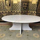 Carrara marble coffee table