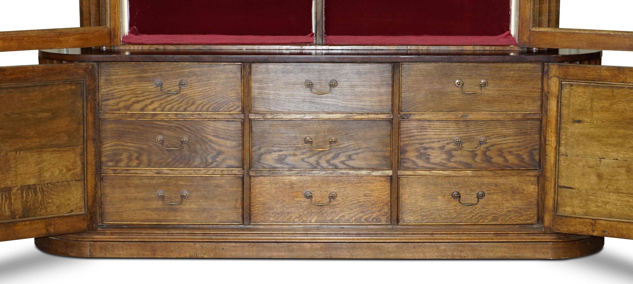 Library with drawers in the style of Samuel Pepys 1666