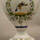 Vase form balustre faiencerie of art of Angoulême le Renoleau