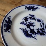 Large Bouquet Plate BOCH Brothers KERAMIS CLASS 1855