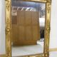 Miroir doré époque restauration