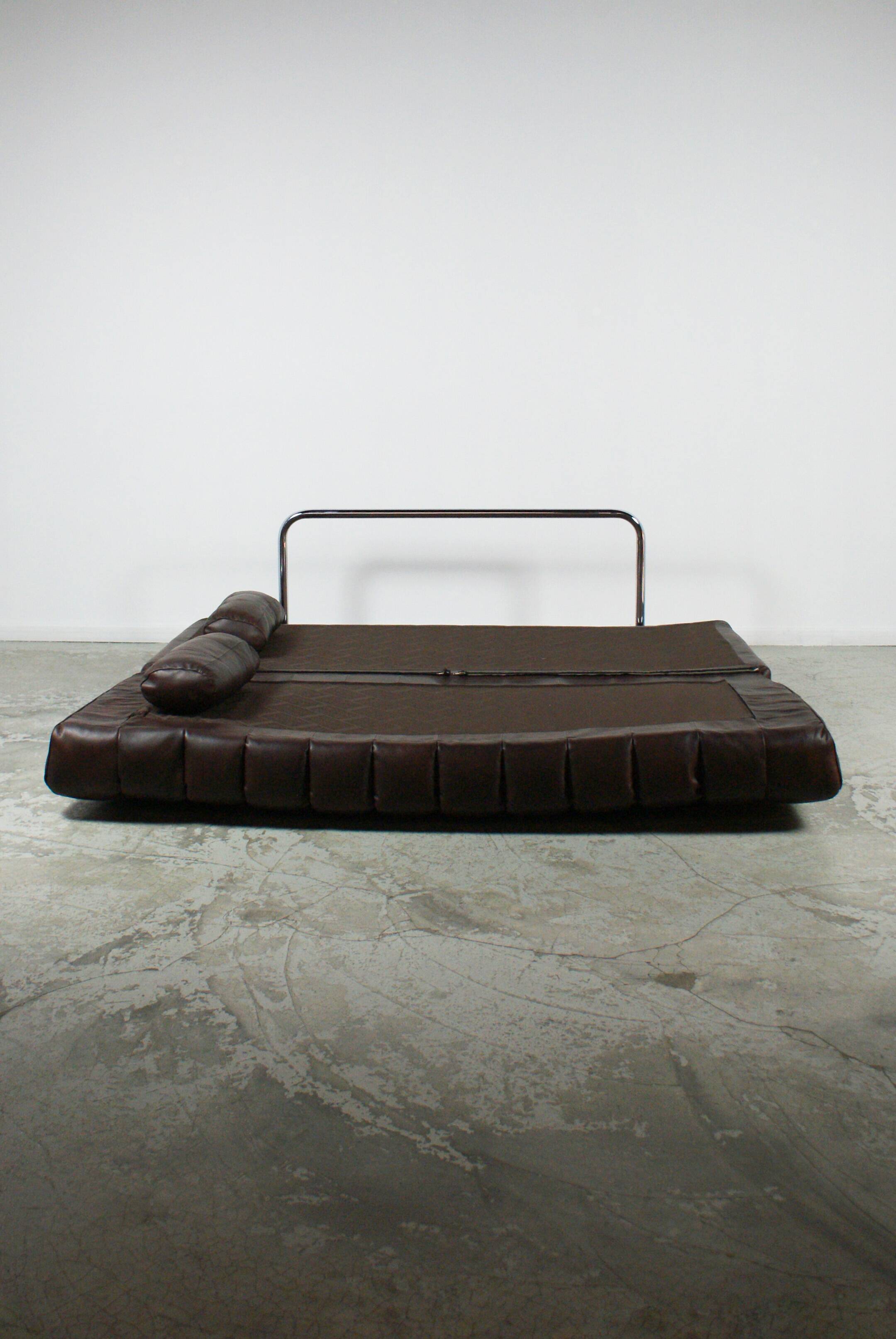 DS-85 Vintage Brown Leather Sofa by De Sede