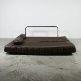 DS-85 Vintage Brown Leather Sofa by De Sede