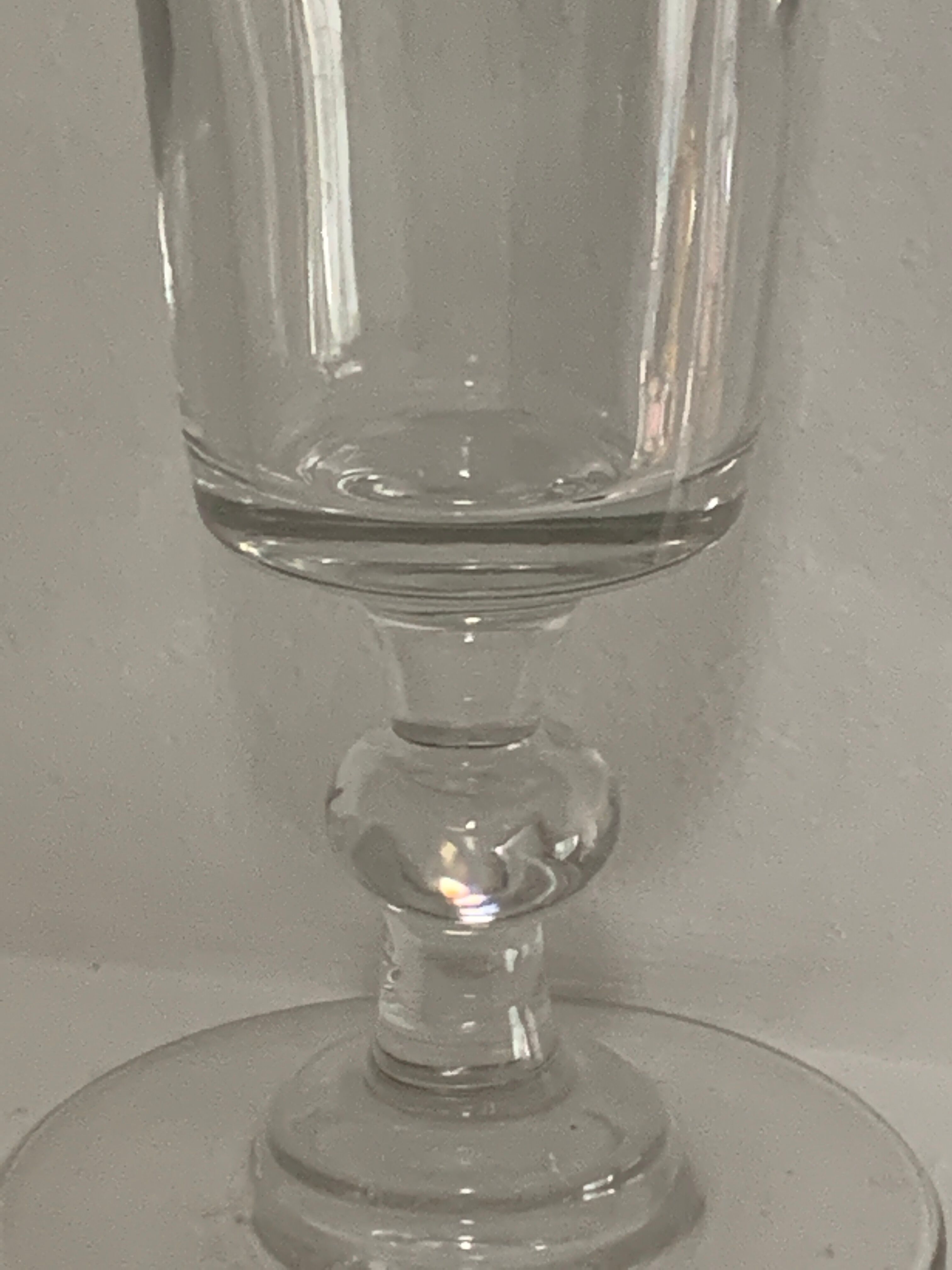 10 glass champagne flutes