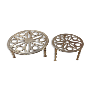dessous de plat laiton
