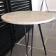 Table d’appoint plateau marbre vintage
