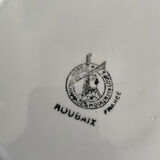 Set of 6 soup plates Moulin des Loups Roubaix