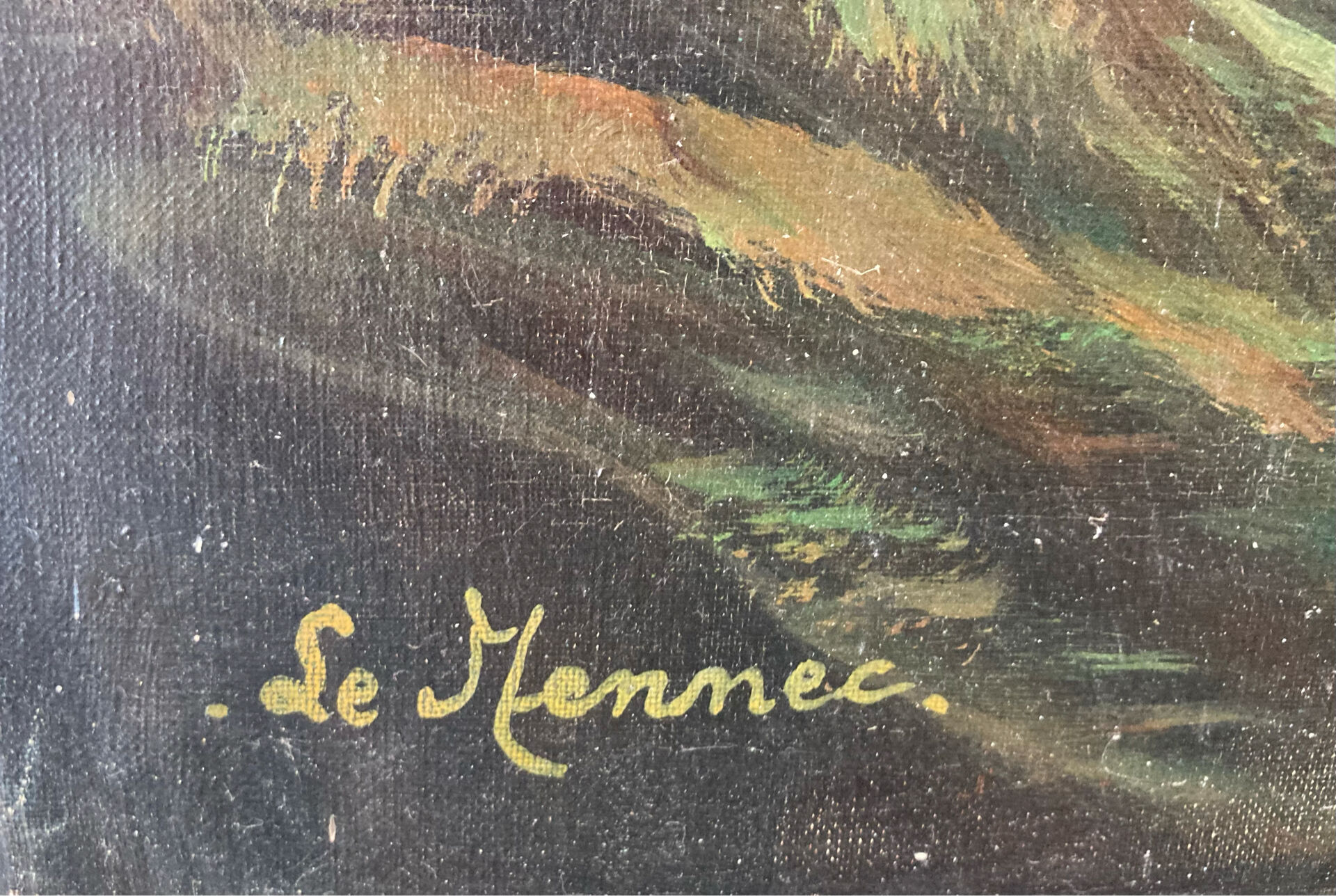 Marine Painting by Le Mennec