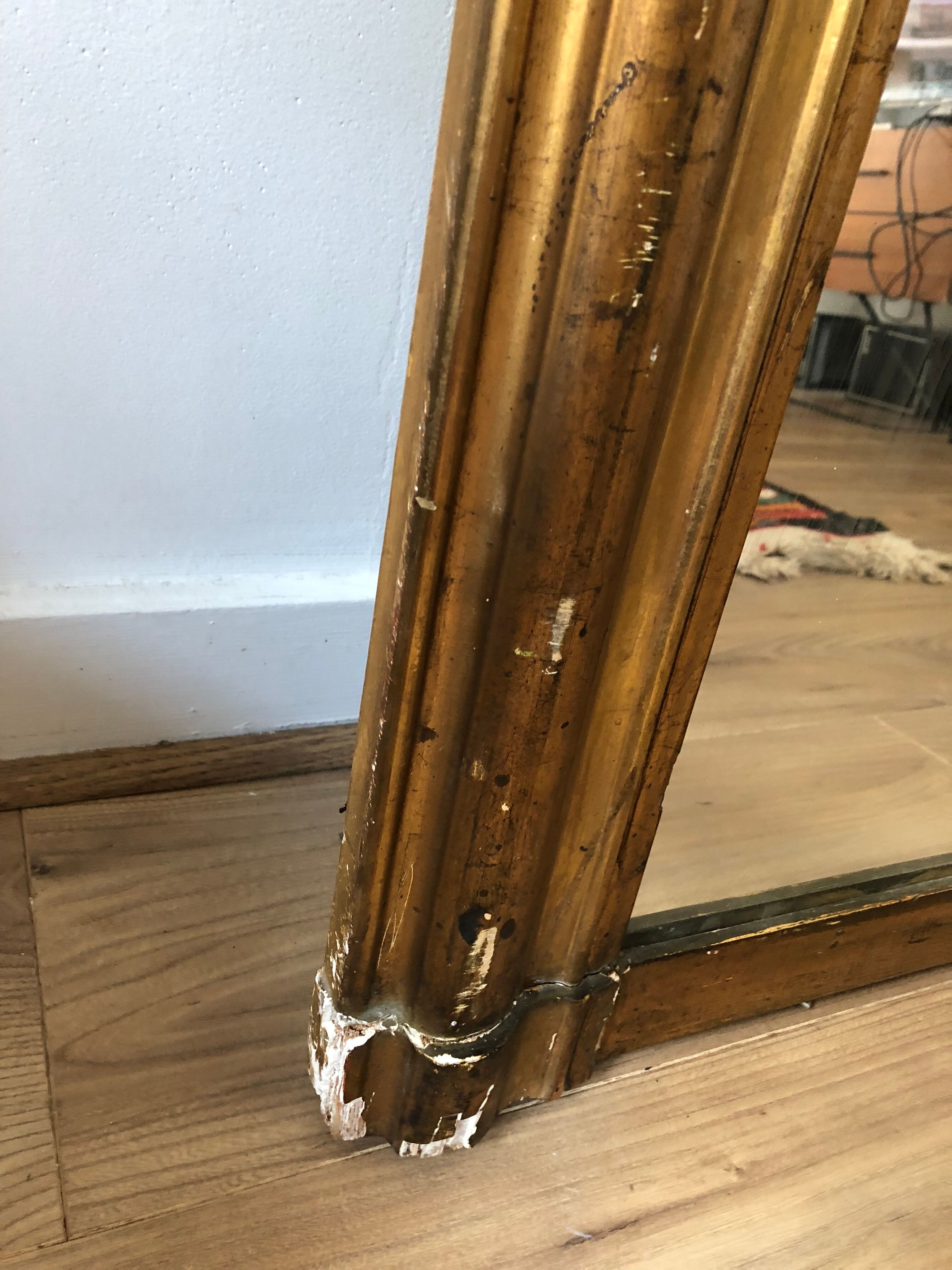 Old mirror fireplace trumeau xl 104,5x145,5cm
