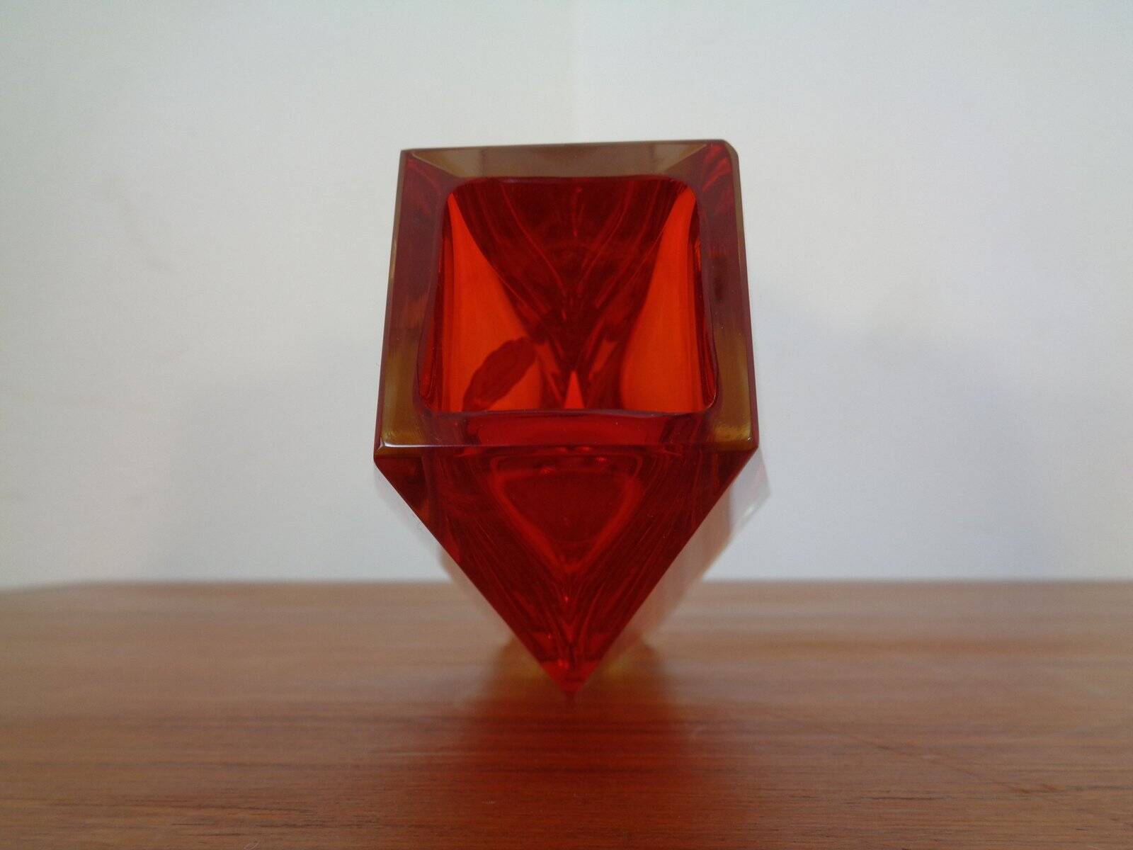Vintage Italian Murano Glass Vase, 1960s
