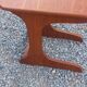 Set of 3 nesting tables in Scandinavian style made of teak from the 1970s.