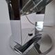 Lampe métal chromé 70's