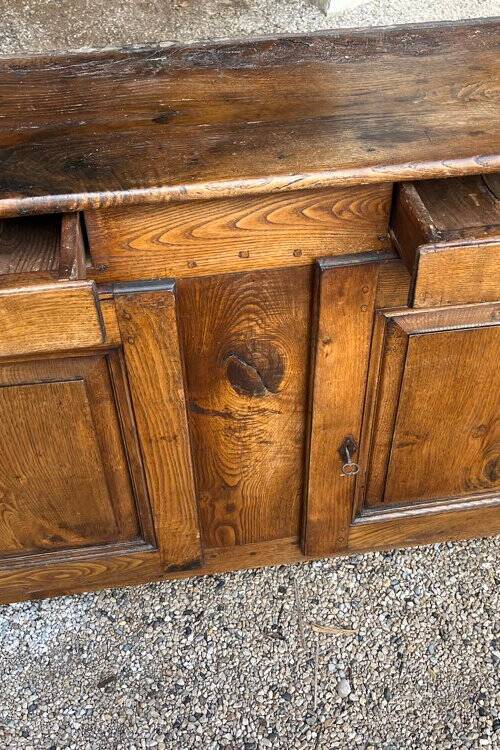Grand buffet en chêne XIXème