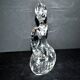 Carafe can liqueur / oil ewer in cut Bohemian crystal H18cm