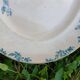Old plate in Creil and Montereau ironstone