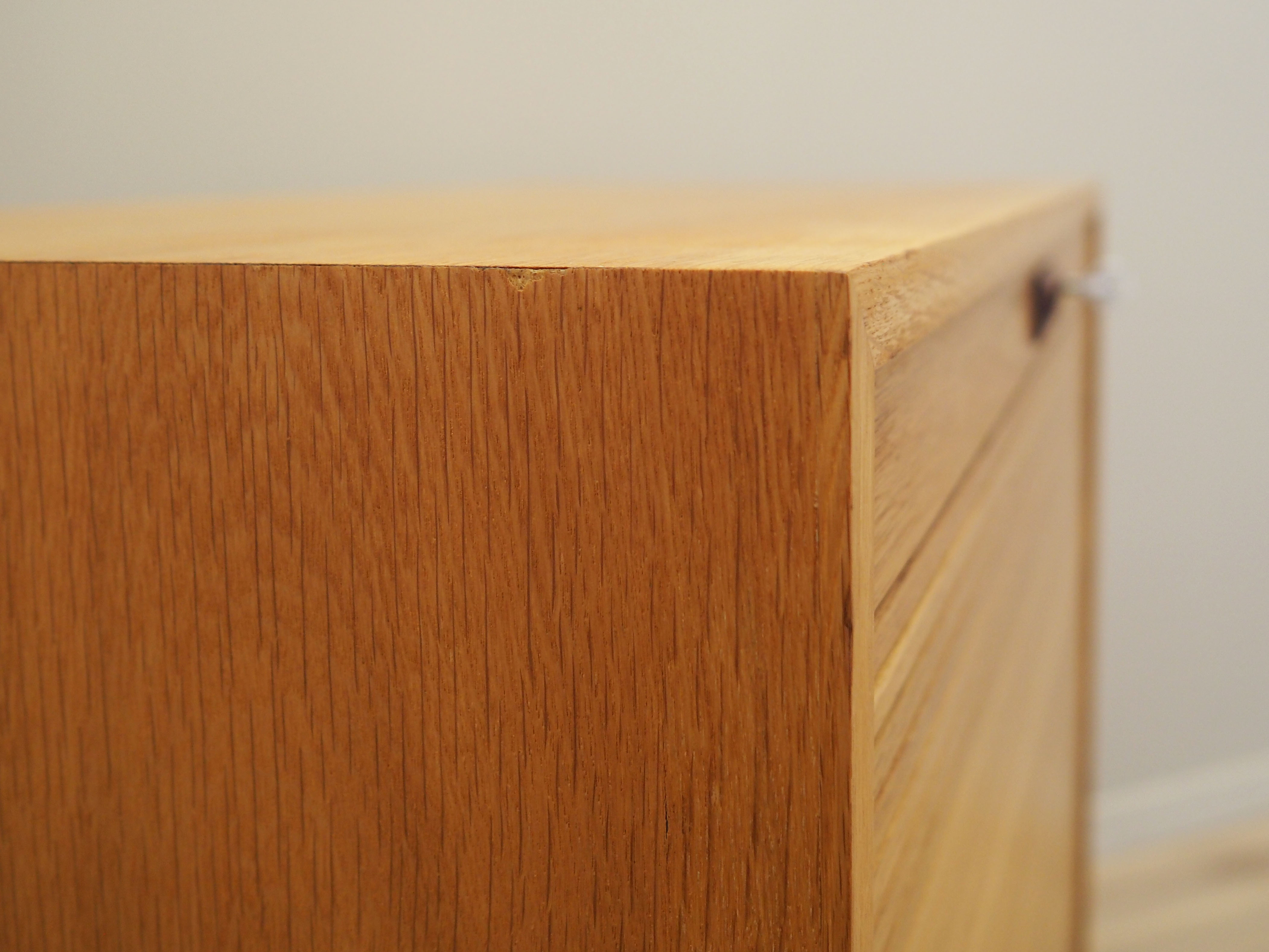 Ash cabinet, Danish design, 1970s, manufactured by SKM