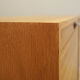 Ash cabinet, Danish design, 1970s, manufactured by SKM