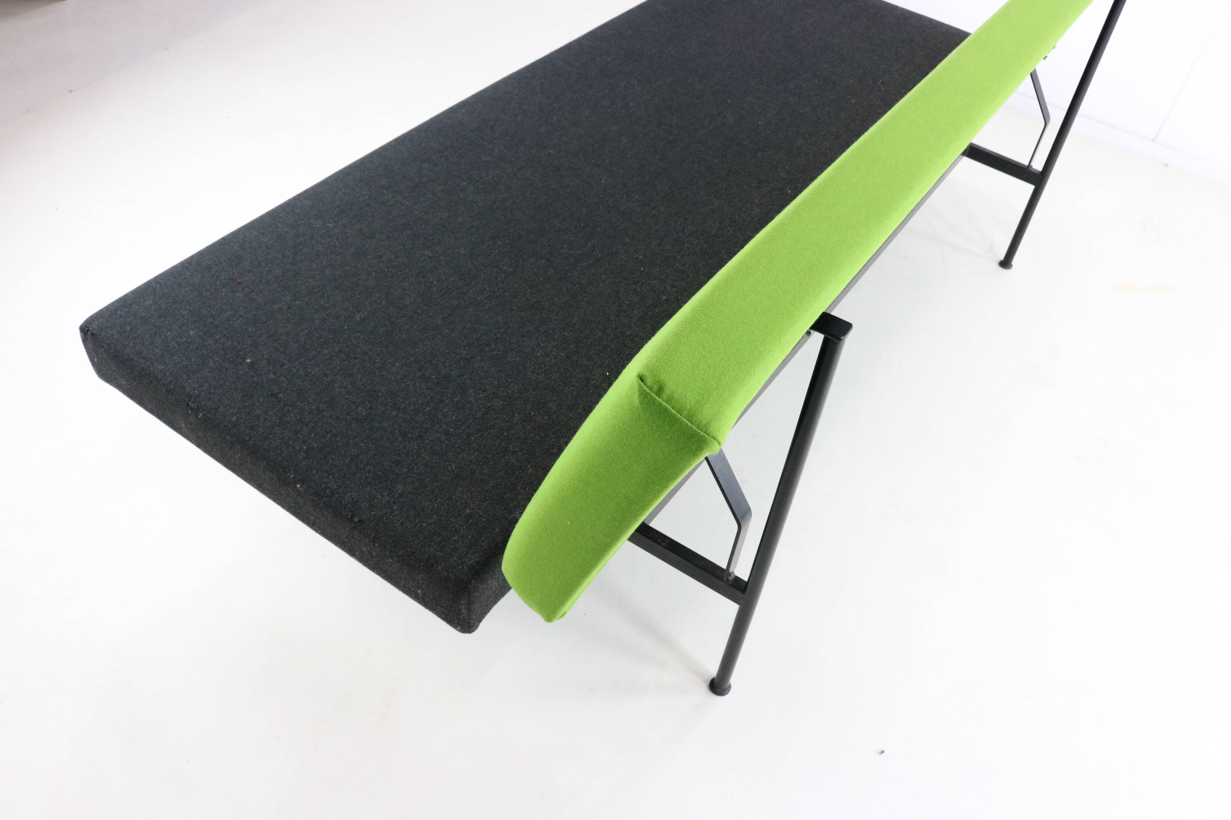 Sixties design sit/sleep sofa by Cordemeyer for Gispen Holland