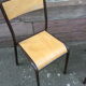 Pair of vintage Mullca school chairs
