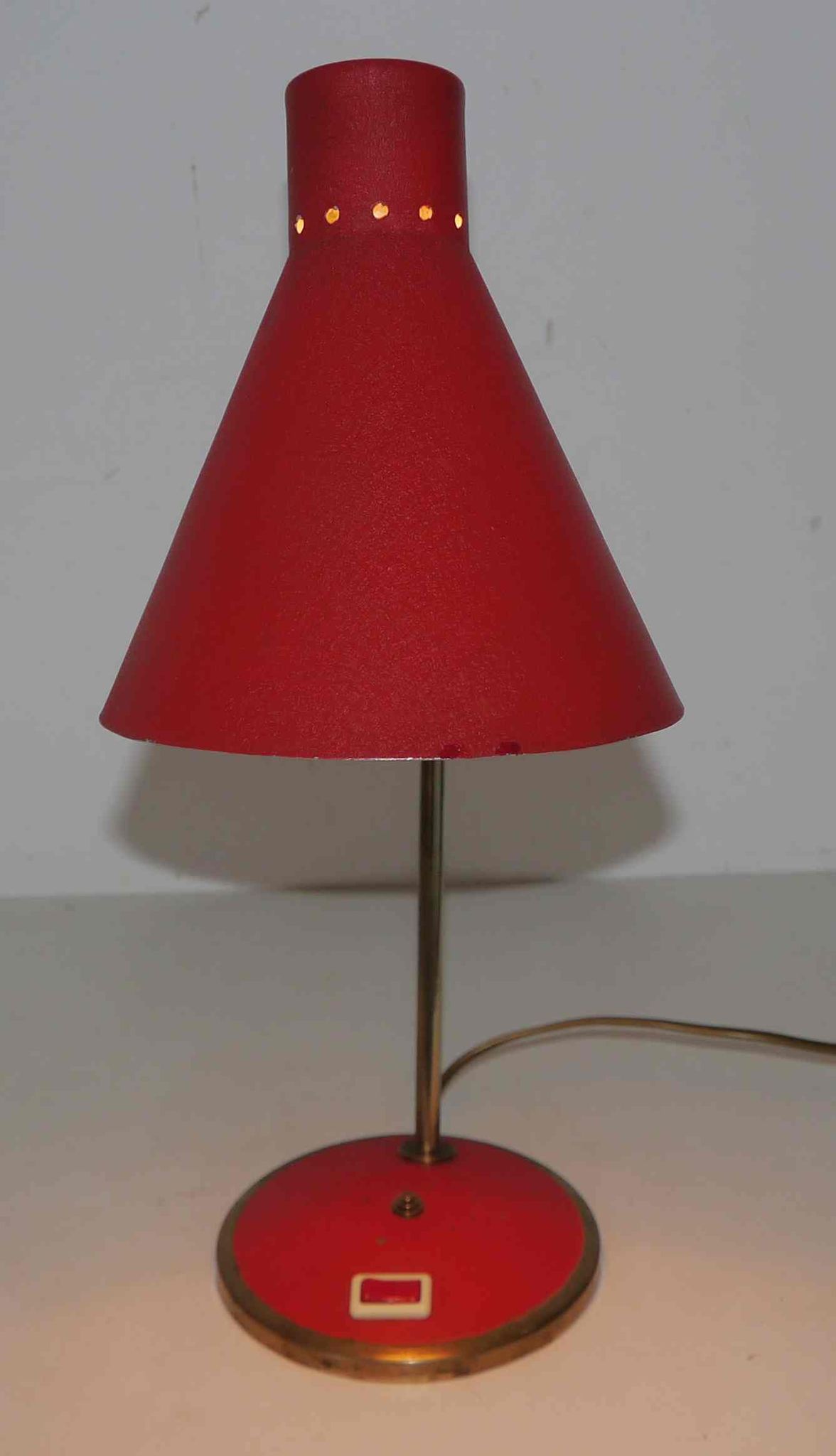 Lampe diabolo années 50