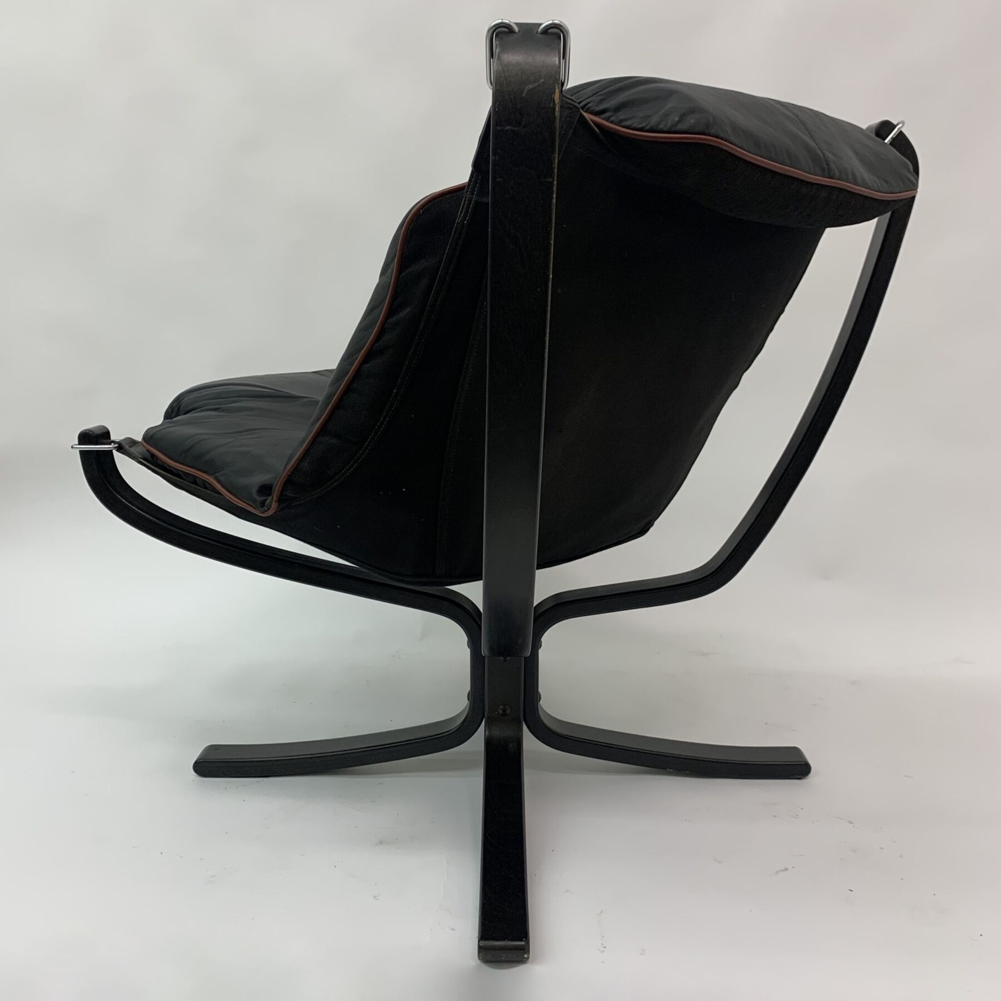 Falcon leather armchair by Sigurd Ressel for Vatne Møbler 1970s