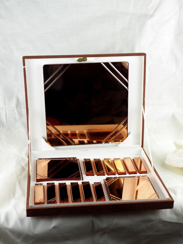 Set de porte-couteaux, dessous de plat et dessous de bouteille - Stylclair, Art déco - annnées 30