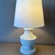 Vintage stone table lamp