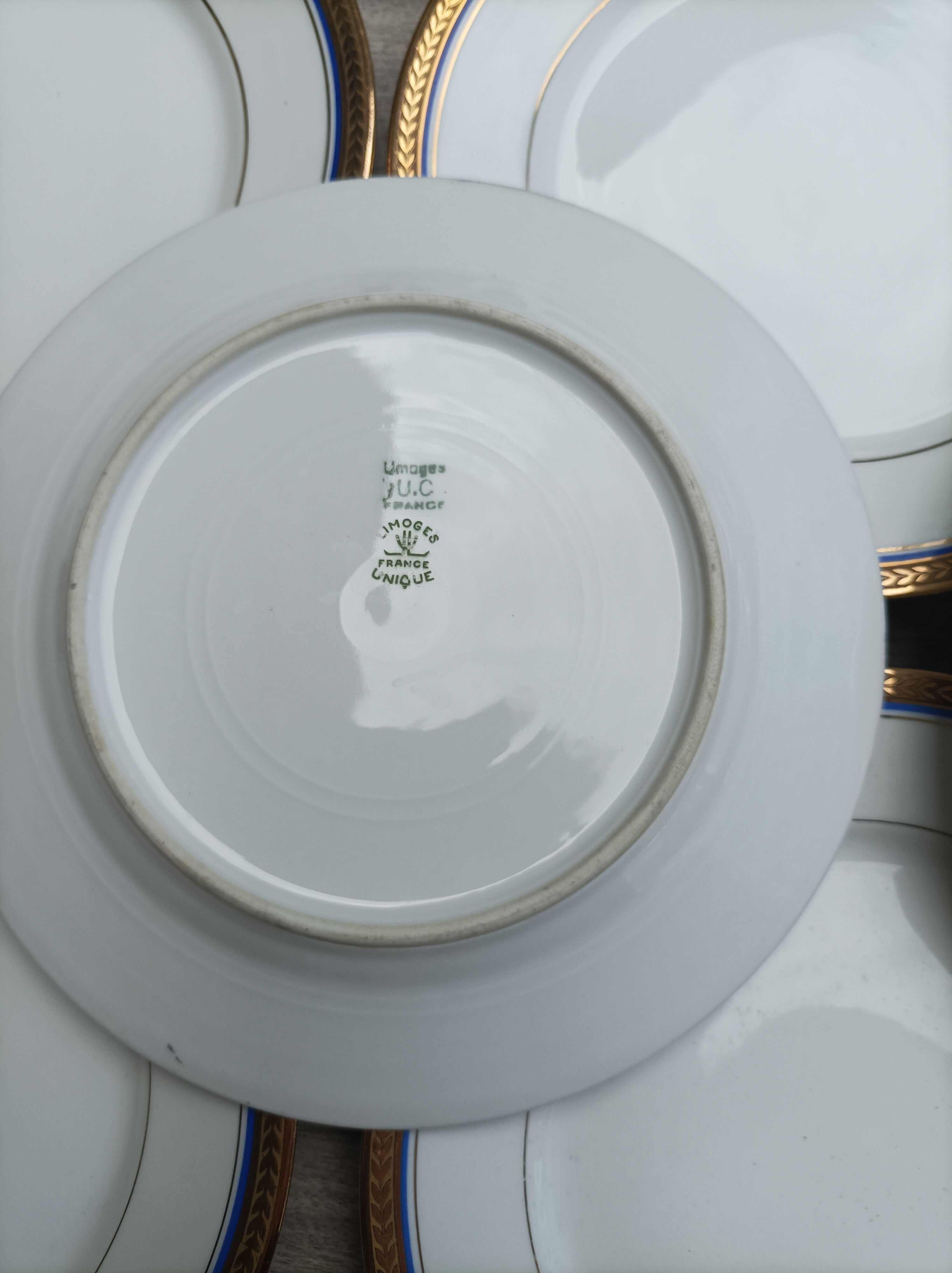 12 piece vintage Bernardaud Limoges dessert set