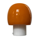 Murano glass vintage Space Age mushroom lamp